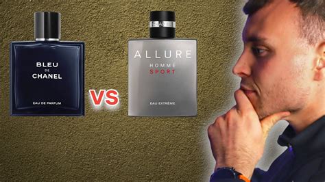 Bleu De Chanel EDP vs Allure Homme Sport Eau .